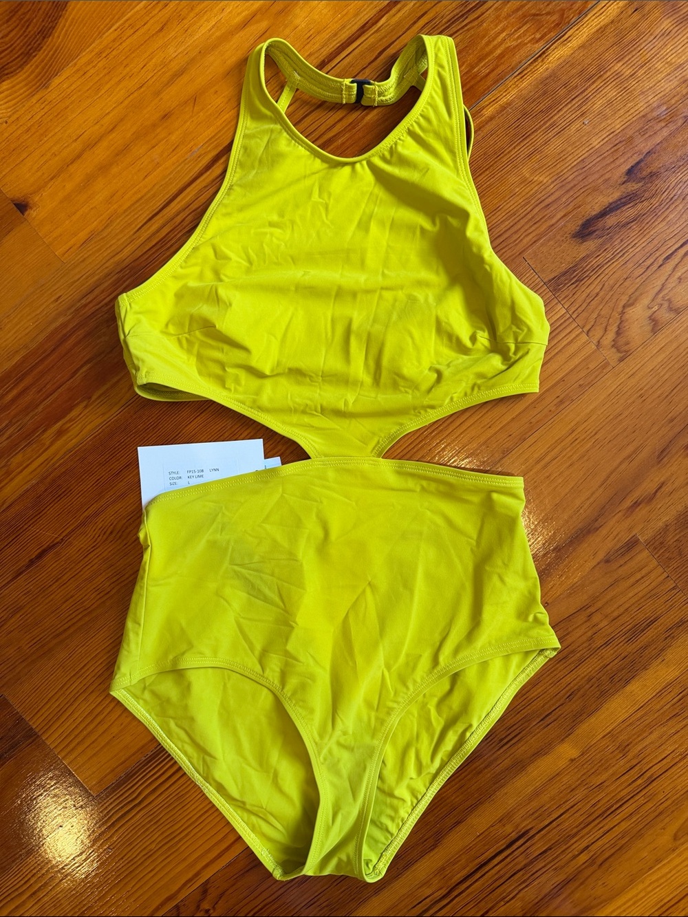 NWT Flagpole Lynn Cutout One-Piece Swimsuit